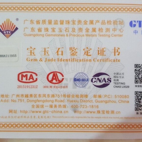 Certified Type A Jadeite Bangle 100% Natural Grade A Jade Green Yellow Dot 56mm - Picture 10 of 11